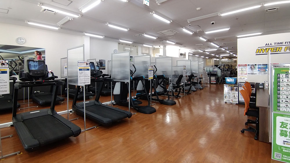 有酸素マシンエリア