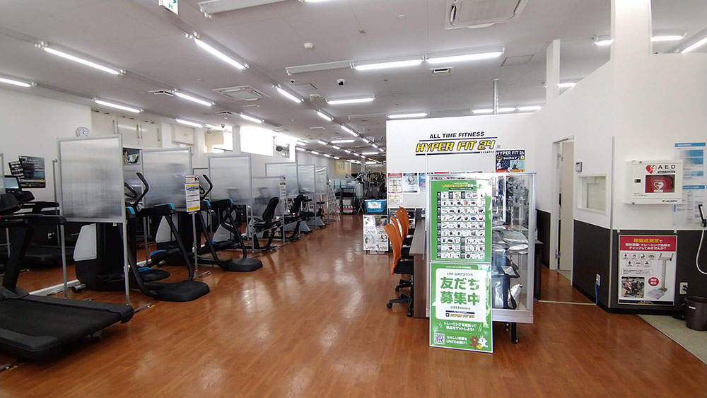 有酸素マシンエリア