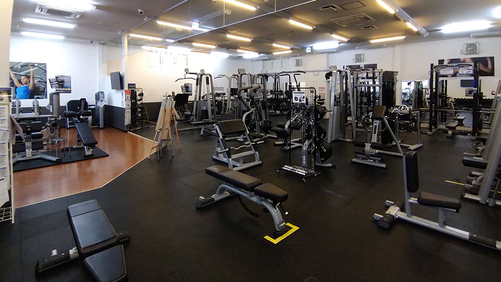 フリーウェイトエリア