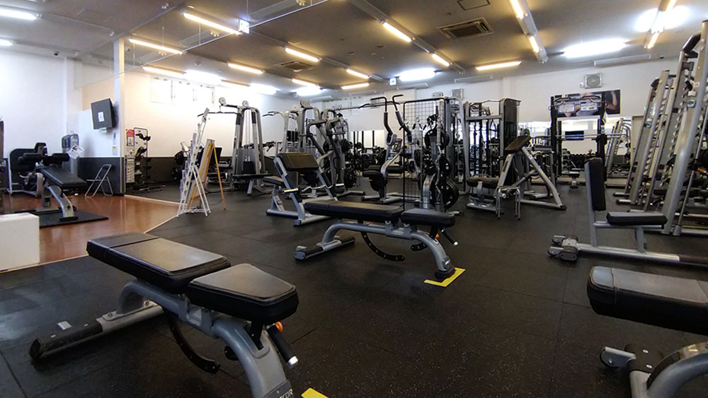 フリーウェイトエリア