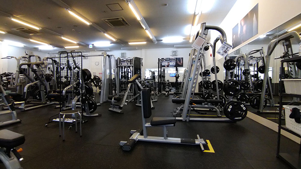 フリーウェイトエリア