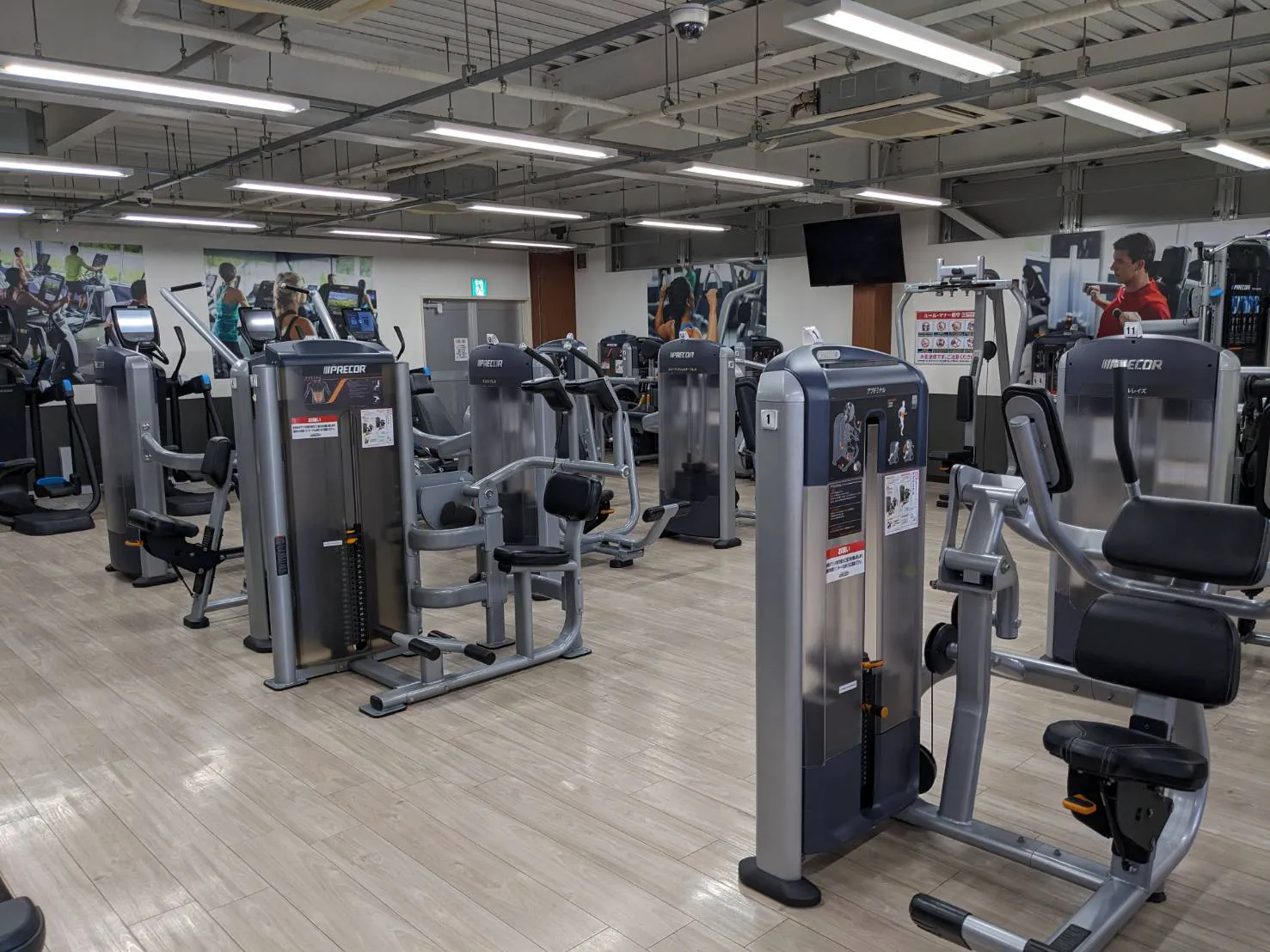 筋トレマシンエリア