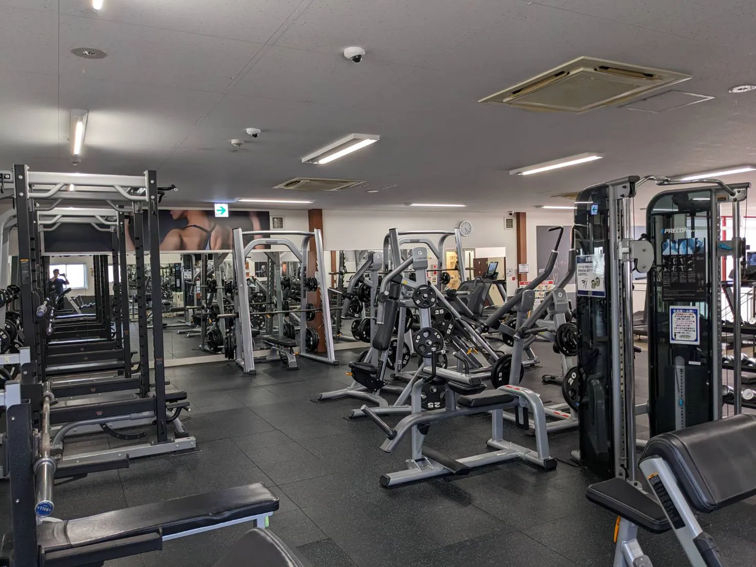 フリーウェイトエリア