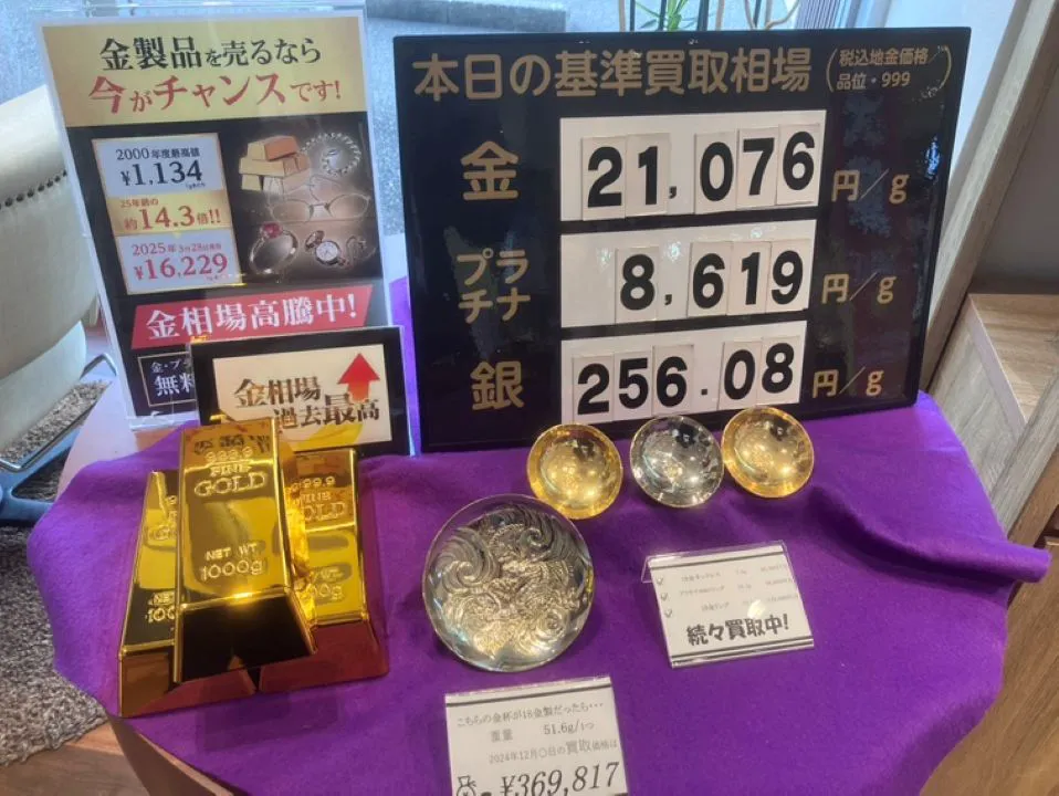 金プラチナ買取