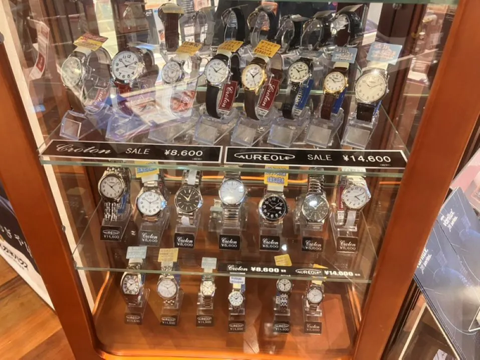 腕時計あります