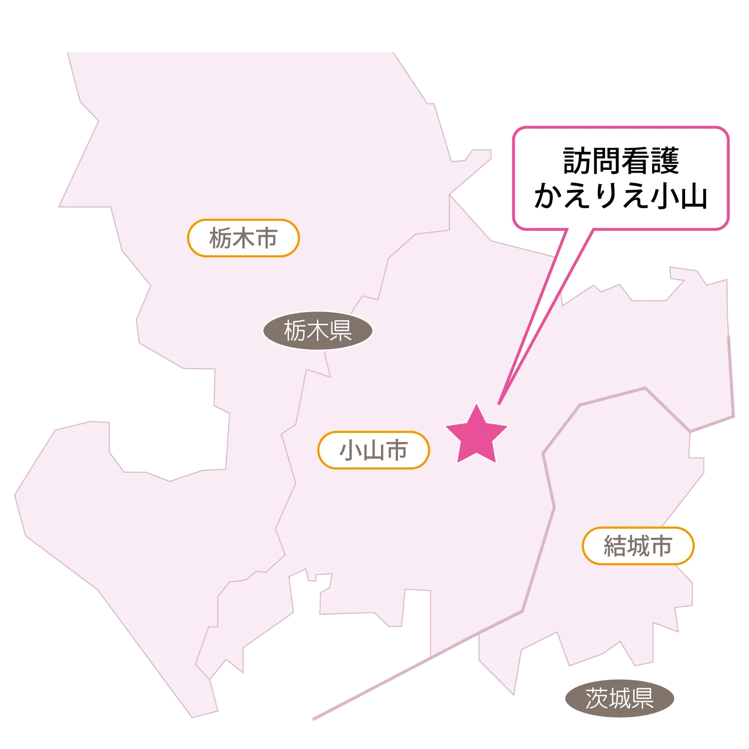 【小山】エリアマップ
