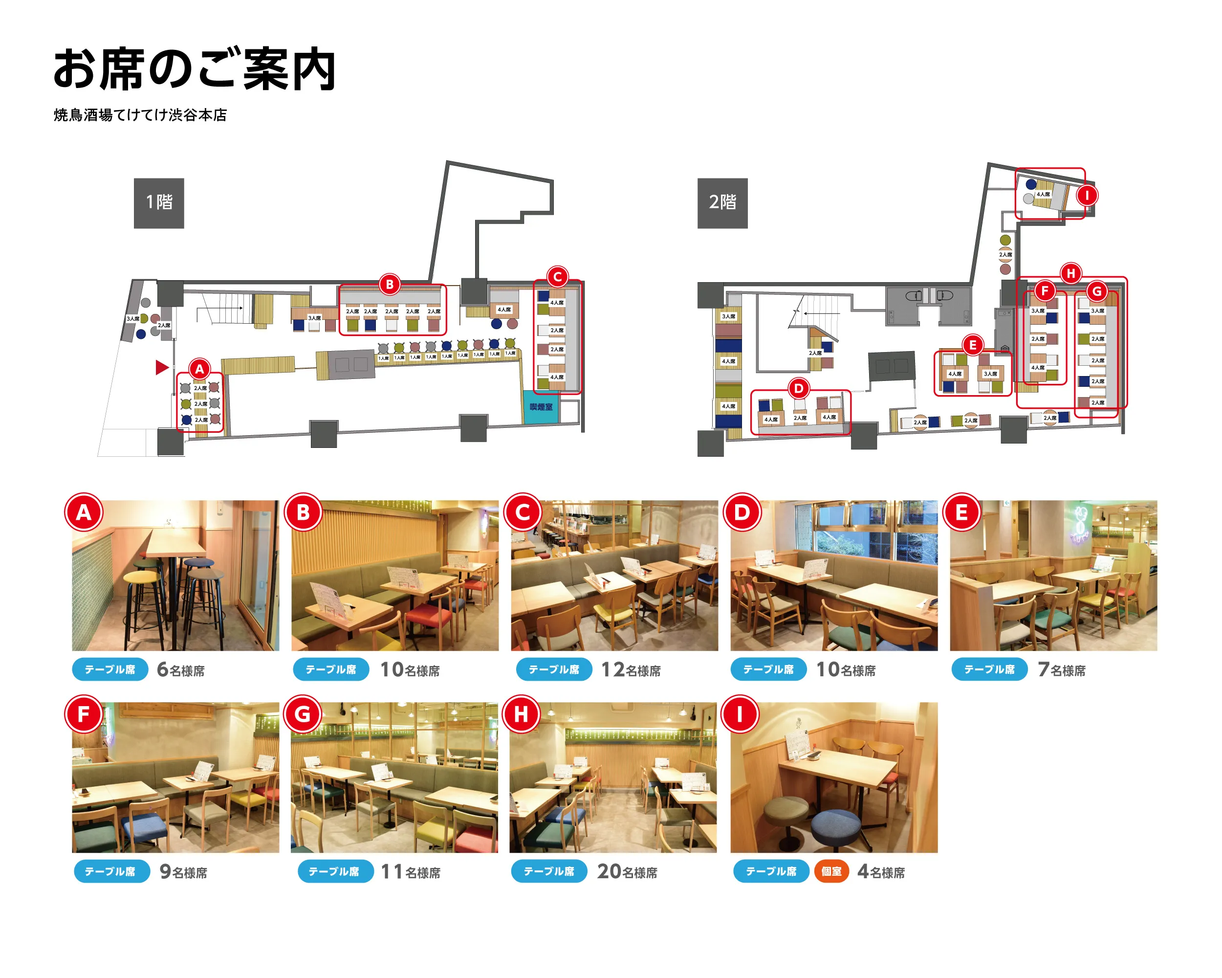 公式】焼鳥酒場てけてけ渋谷本店｜ ＜ネット予約可＞